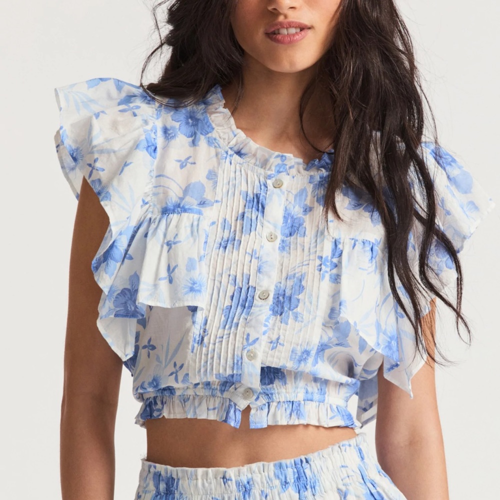 LoveShackFancy Nora top